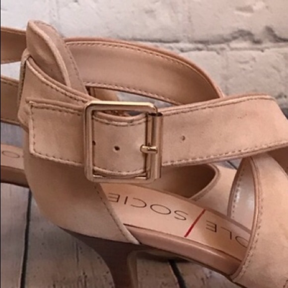 Sole Society Tamra kid suede ankle strap - Picture 5 of 8
